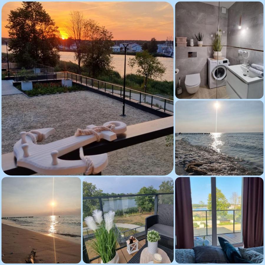 Apartamento Apartament Perla Zachodu View & Spa Sagaris Dziwnów Exterior foto