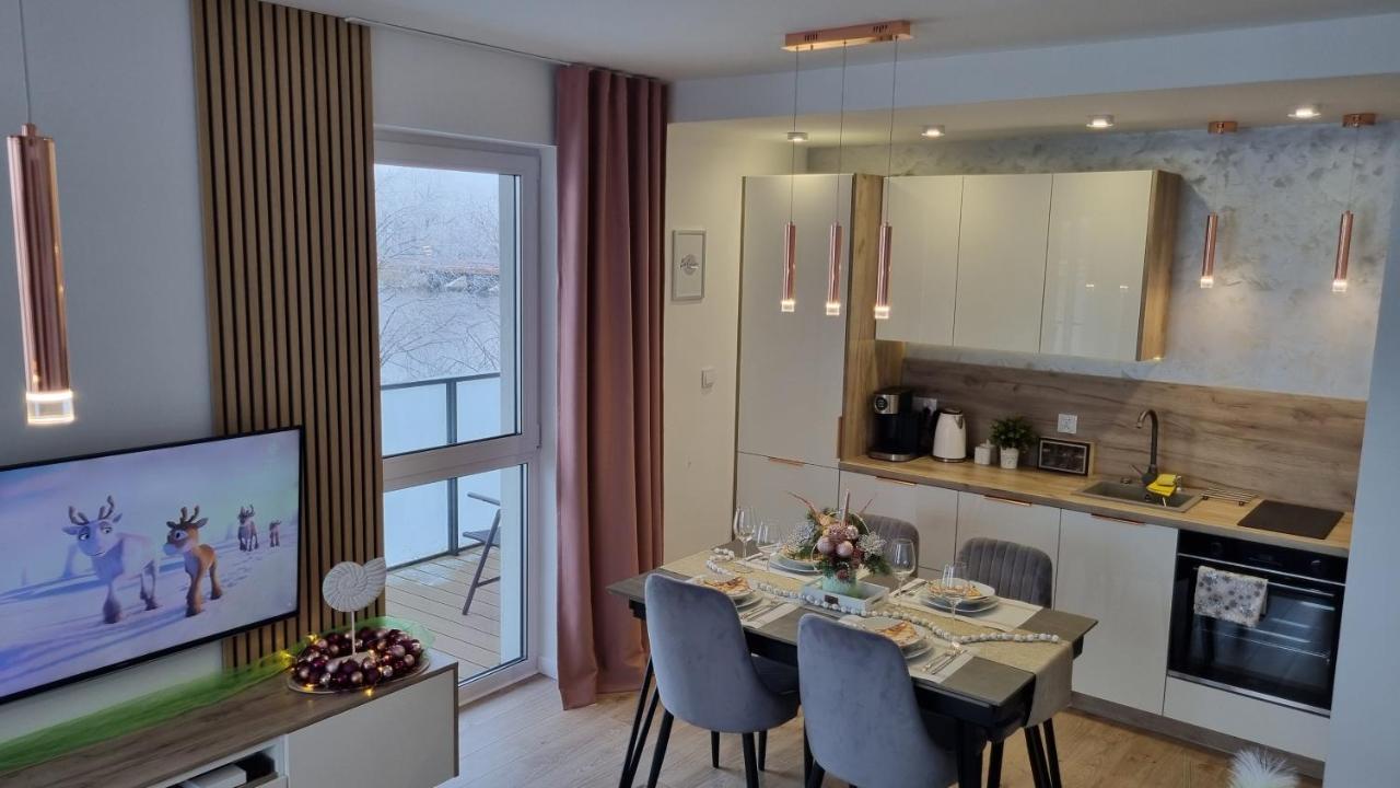 Apartamento Apartament Perla Zachodu View & Spa Sagaris Dziwnów Exterior foto